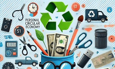 Como economizar com reciclagem e economia circular pessoal: Um guia prático para encher o seu cofrinho